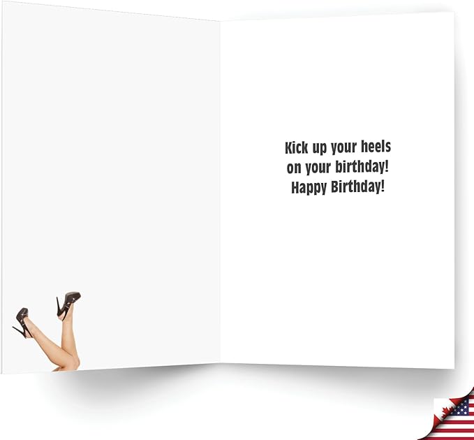 NobleWorks Funny Birthday Greeting Card with 5 x 7 Inch Envelope (1 Card) Bday Bank Statement C11056BDG