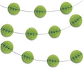 Lime Green Honeycomb Ball Garland - 7 ft. - Elegant Paper Decor - Ideal for Bridal Showers, Birthdays, & Christmas Parties (1 Pc.)