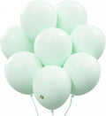 AFTERLOON® Biodegradable Balloons 24 pcs Pastel Green 12 Inch, Matte Color Thickened Extra Strong Latex Helium Float, Colorful Bulk Color ballon baloon Globos Para Decoration De Fiestas Kids