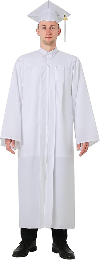 GraduatePro Matte Graduation Cap and Gown Class of 2026 Set Bulk with Tassel for High School & College 12 Colors