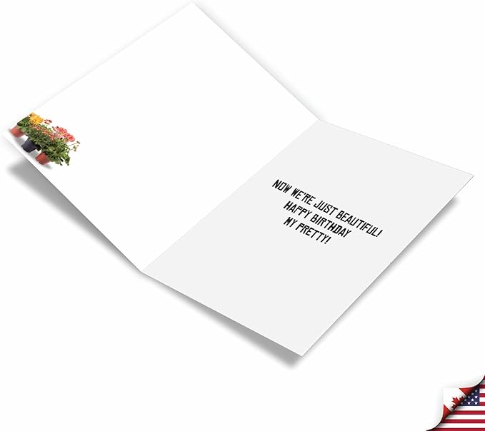 NobleWorks - Pack of 3 Hilarious Birthday Greeting Cards with Envelopes (1 Designs, 3 Each) - Young and Beautiful C3635BDG-C3x1