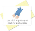 Funny Colonoscopy Birthday Card, Humorous 50th 60th 70th Birthday Card, Getting Old Bday Card, Hilarious Turning 50th Birthday Card, dad mom Old Age Joke birthday card