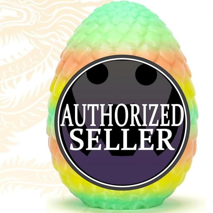 12 Pcs 3D Printed Dragon with Egg for Easter Basket Stuffers, Dinosaur Easter Eggs Fillers Fidget Toys,Easter,Birthdays, Christmas Easter Decorations Gifts for Girls Boys(with Keychain)