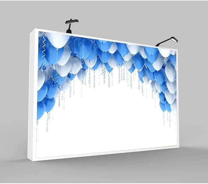 10x7ft Balloon Backdrop, Suitable for Birthday Parties, Baby Showers, Team Gatherings, and Family Gatherings and Photography Background Cloth