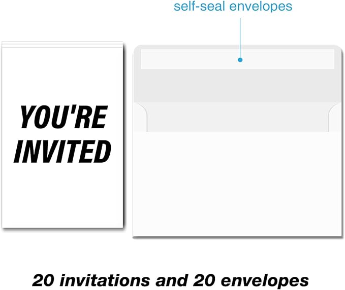 Soiceu Teen Boy Bruh Birthday Invitations Bruh Birthday Party Invites with Envelopes Set of 20 Teenager Birthday Invitations