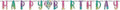 Sparkle Jumbo Add An Age Multicolor Glitter Paper Letter Banner - 10.5' x 10" (Pack Of 1) - Customizable Birthday Party Decoration