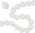 Pearl White Linking Balloons, 100PCS 6 Inch Pearl Color Quick Link Balloons for Making Balloon Wall Heart Arch, Tails Balloon for Wedding Birthday Baby Shower Engagement Graduation Party Decorations