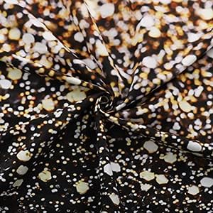 CHAIYA 8X8ft 2026 New Year Backdrop Black and Gold Backdrop Golden Spots Backdrop Vintage Astract Background for Family Birthday Party Baner New Year Background