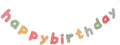 MEETINGU Rainbow Happy Birthday Banner - Colorful Party Decorations for Boys, Girls, Kids, Adults