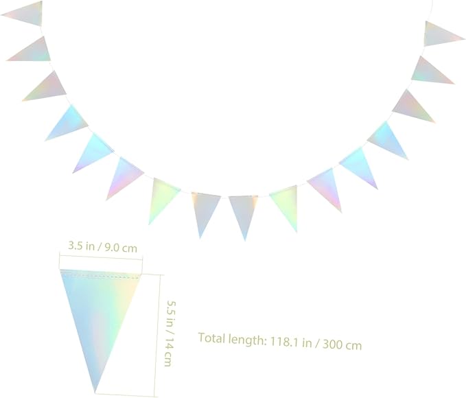 2pcs Double-Sided Party Banner Flags for Birthday and Wedding Decor Reusable Hanging Decorations Lightweight and Easy to Store for Themed Celebrations