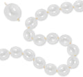 Clear Quick Link Balloons, 100PCS 6 Inch Small Bubble Linking Balloons for Making Balloon Wall Heart Arch, Tails Balloon for Wedding Birthday Baby Shower Engagement Graduation Party Decorations