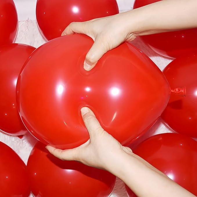 400 Pcs Red Balloons 12 Inch Bulk Latex Balloon for Birthdays Weddings Party Decorations