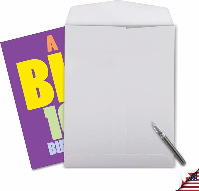 NobleWorks - 100s Milestone Birthday Card with Envelope (Letterhead 8.5 x 11 Inch), Big Year Milestone Celebration - Big 101 J9388MBG