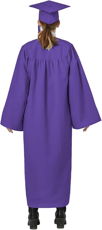 GraduatePro Matte Graduation Cap and Gown Class of 2026 Set Bulk with Tassel for High School & College 12 Colors