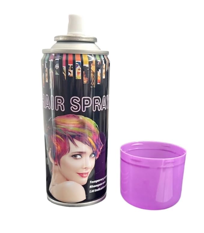Temporary Hair Color Spray Birthday Party,New Year Party,Celebration 3OZ- Case (6 Cans) - 6 Colors