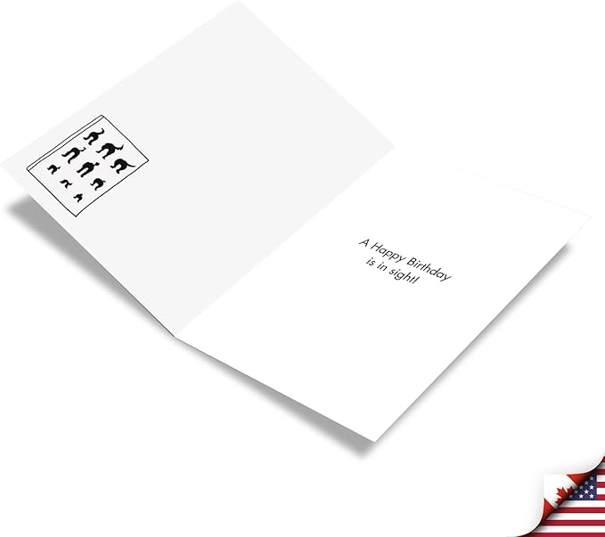 NobleWorks - 1 Funny Pet Birthday Card - For Men, Women Dog Lovers, Animal Puppy Jokes, Bday Notecard for Him, Her - Dog Eye Exam C2435BDG
