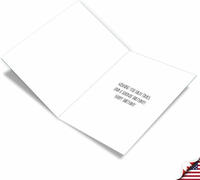 NobleWorks Jumbo Humorous Birthday Greeting Card 8.5 x 11 Inch with Envelope (1 Pack) Large Jumbo Bday Unlit Stiff Joints J10246BDG