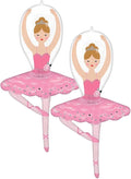 Set of 2 Ballerina Girl 43” Foil Party Balloons