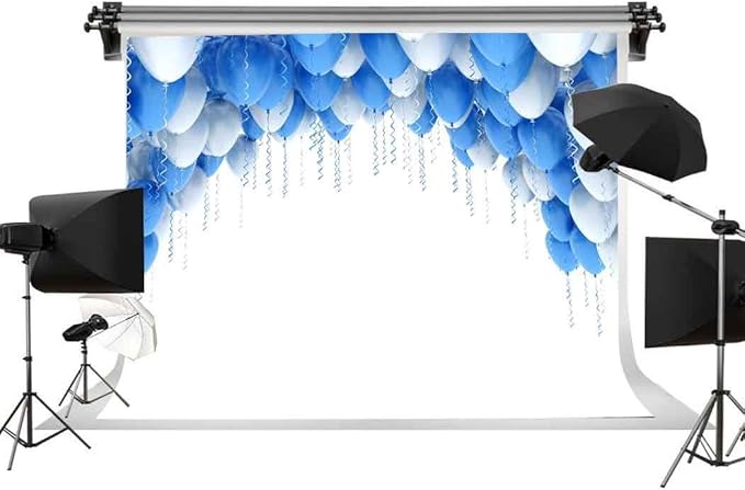 10x7ft Balloon Backdrop, Suitable for Birthday Parties, Baby Showers, Team Gatherings, and Family Gatherings and Photography Background Cloth