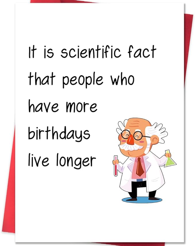 Funny Birthday Cards for Men, Birthday Cards Funny, Humorous Birthday Card for Husband, Men Birthday Gift Ideas, Happy Birthday Decorations for Man