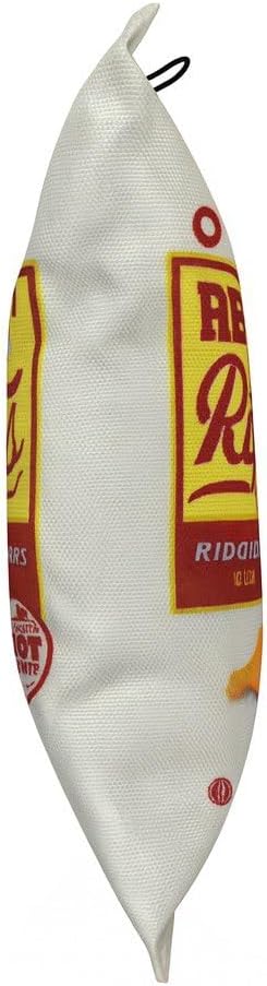 Red Hot Riplets Dog Toy, Plush Squeaky Chip Bag for Dogs, Durable Funny Pet Toy, Novelty St. Louis Gift for Dog Lovers, Limited Edition Collectible