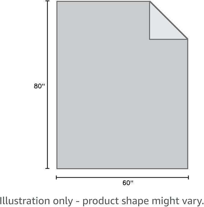 Hansleep Fleece Blanket Twin Size Washed Blue, Soft Cozy Twin Fuzzy Flannel Lightweight Blanket for Bed, Sofa, Couch, Travel, Camping, Washed Blue, 60x80 Inches