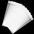 240pcs 4x6 inch Self Sealing Cellophane Bags, Small Treat Bags, Clear Resealable Cello Bags, Cellophane Bags for Cookie Packaging