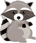 Adorable Woodland Raccoon 36" Foil Party Balloon