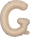 16 inch Caramel Foil Letter Alphabet number Balloon Happy Birthday Party Balloons Wedding Decoration Kids Toys Baby Shower Air Balloon (16 inch Caramel G)