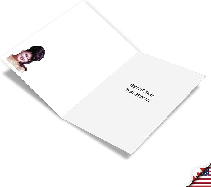 NobleWorks Humorous Birthday Greeting Card with 5 x 7 Inch Envelope (1 Card) BdayOld High School C10292BDG