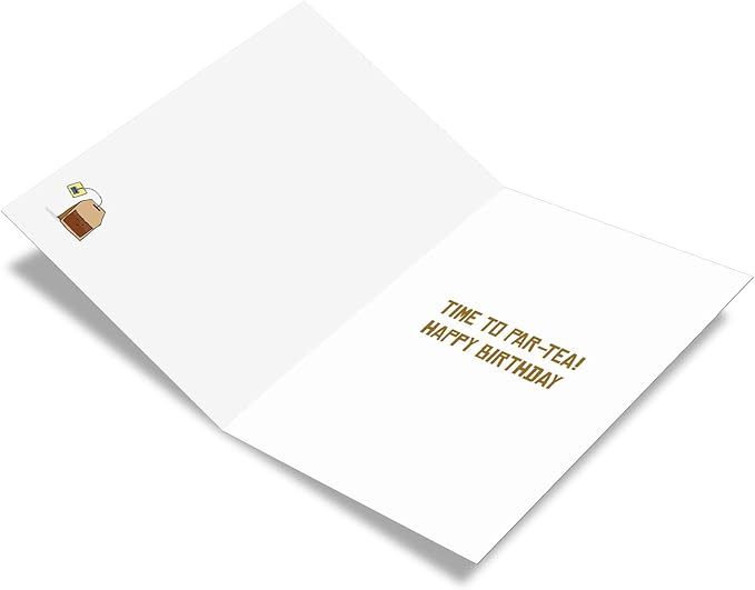 The Best Card Company - Birthday Puns Tea C6119DBDG