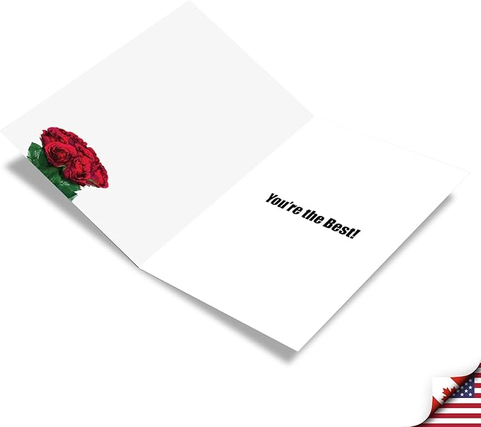 NobleWorks - 1 Funny Birthday Pet Greeting Card w/ 5 x 7 Envelope For Men, Women - From The Dog C3614BDG
