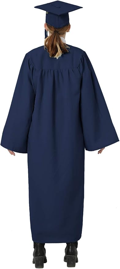 GraduatePro Matte Graduation Cap and Gown Class of 2026 Set Bulk with Tassel for High School & College 12 Colors