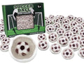 Soccer Ball Hard Candy, Watermelon Flavor, Individually Wrapped, 110+ Pieces, 1 lb Bulk Party Favors for Teams, Goodie Bags, Birthday Treats