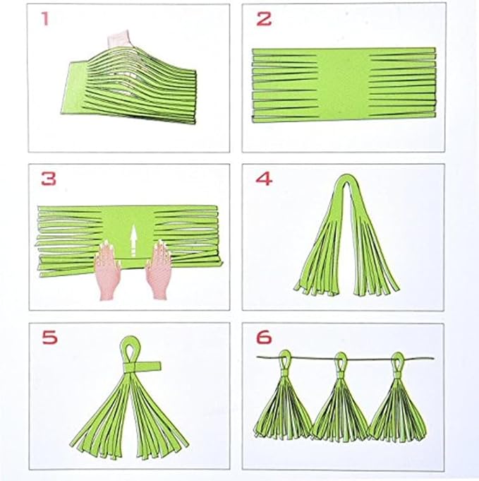 15Pcs Brown Paper Tassel Garland,Tissue Tassel Banner for Boho Rustic Neutral Wedding Bridal Shower Western Party Decoration(Browe, Kraft, Beige)