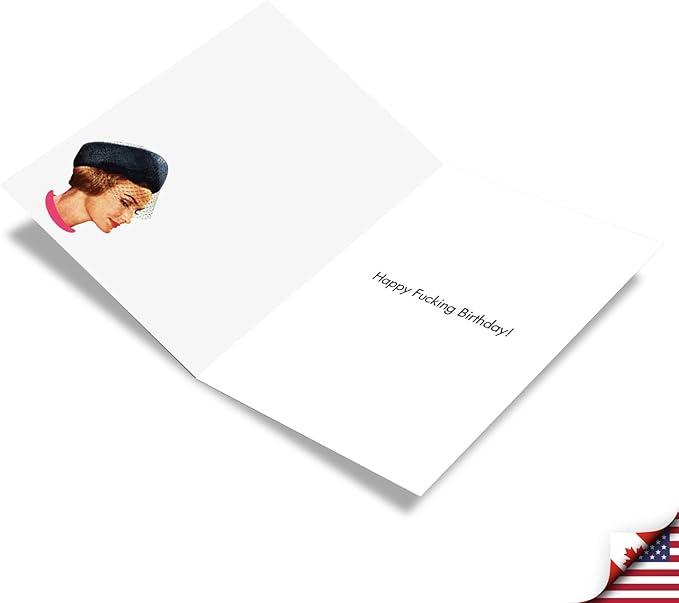 NobleWorks - 1 Funny Birthday Greeting Card - Sassy Bday Card for Women, Stationery Humor - Have Your Cake C7019BDG