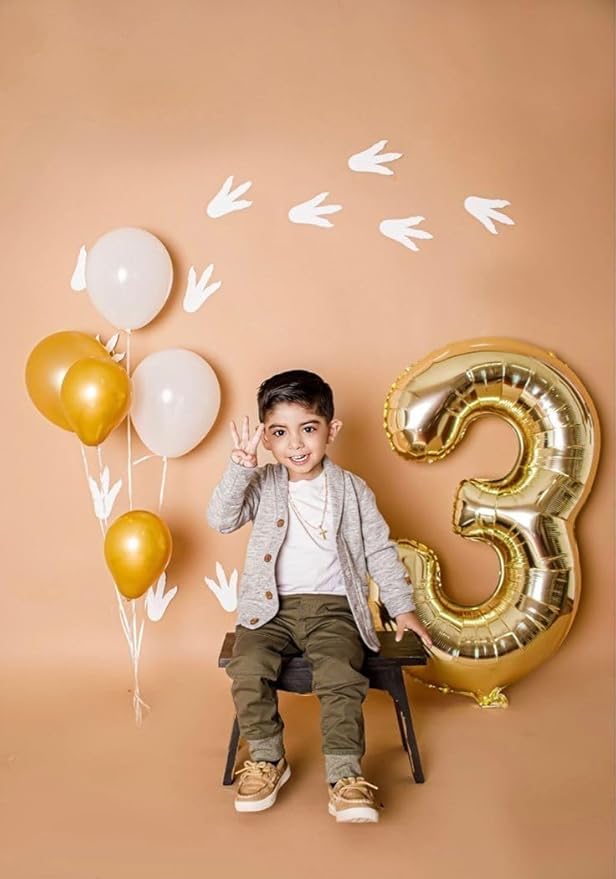 17 Gold Number Balloons, 40 Inch Balloons for Woman Man 17th Birthday Party Decoration, Foil Number Ballon for 17, 71 Anniversary, Bridal Shower, Graduation, Valentine's Day, Mother's Day, Easter