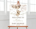 Baby Shower Sign, Baby Shower Welcome Sign, We Can Bearly Wait Baby Shower, Brown Bear Baby Shower Decor, Baby Shower Decorations, Teddy Bear Baby Shower Sign