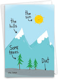 NobleWorks Funny Birthday Paper Card for Men and Women, with 5 x 7 Inch Envelope (1 Card) Old Things C10273BDG