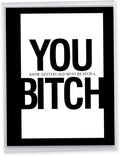 NobleWorks Jumbo Funny Birthday Greeting Card 8.5 x 11 Inch with Envelope (1 Pack) Big, Jumbo Bday You B... J8672