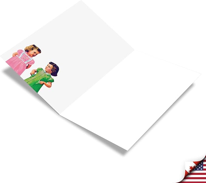 NobleWorks - 1 Sassy Happy Birthday Card Funny - Hilarious Grown-Up Card for Women, Wife, Stationery Humor - Aren't You Glad C7025BDB