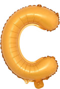 16" inch Single Orange Alphabet Letter Number Balloons Aluminum Hanging Foil Film Balloon Wedding Birthday Party Decoration Banner Air Mylar Balloons (16 Inch Orange C)