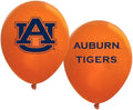 Auburn Tigers Balloons 10 Pack 11" Official Licensed Logos, Helium Quality Latex Balloons, Perfect for College Football Team Celebration, Decorated Front and Back by Westrick