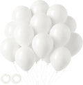 105pcs White Balloons 12inch Party Balloons for Birthday Baby Shower Graduation Wedding Anniversary Party Decorations