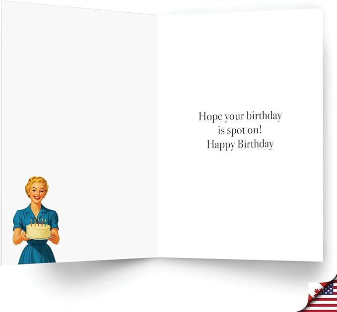 NobleWorks Funny Birthday Greeting Card with 5 x 7 Inch Envelope (1 Card) Bday Come Again C11055BDG