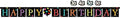 Creative Converting Life is Great Jointed Banner with Stickers, Large, Multicolor