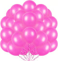 400 Pcs Pink Balloons 12 Inch Hot Pink Bulk Latex Balloon for Birthdays Weddings Party Decorations