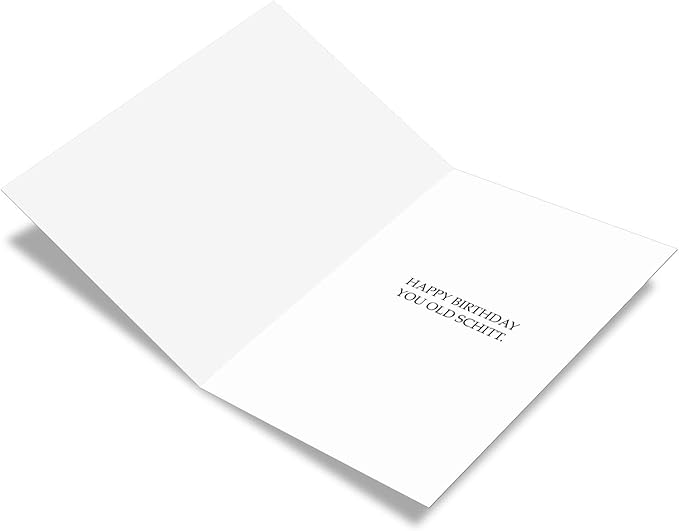 NobleWorks Schitt Family Tree - Hilarious Birthday Greeting Card with Envelope (4.63 x 6.75 inch) - Adult Humor, Appreciation Card for Family Birthdays - Funny Bday Gratitude Notecard Stationery 4250