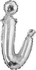 18 inch silver lowercase Happy Birthday Balloon Letter Ballon Wedding Balloon Birthday Party Decorations Kid Adult Name Baloon (18 inch Silver i)
