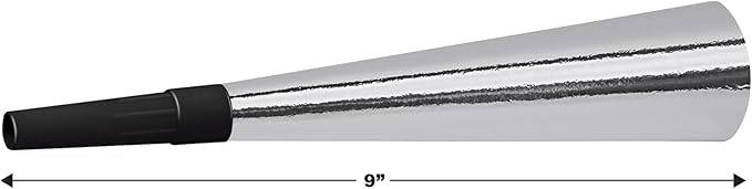 Beistle Sparkling Silver Party Horns, Pack of 12, Metallic Foil with Black Mouthpiece, Noise Makers for New Year’s Eve, Birthday Parties, Weddings and Celebrations, 9”